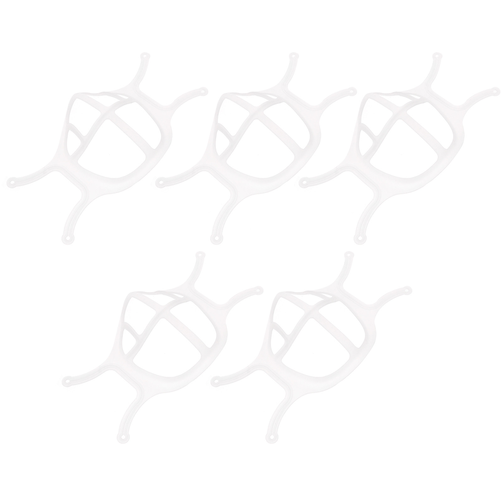Silicone Mask Bracket - 5Pcs Silicone Mask Bracket 3D Inner