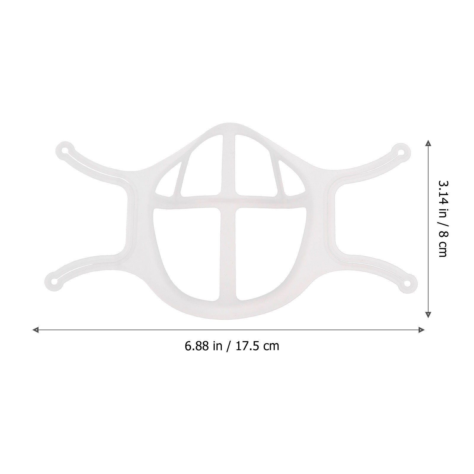 5Pcs Silicone Mask Bracket 3D  - Silicone Mask Bracket recension och pris