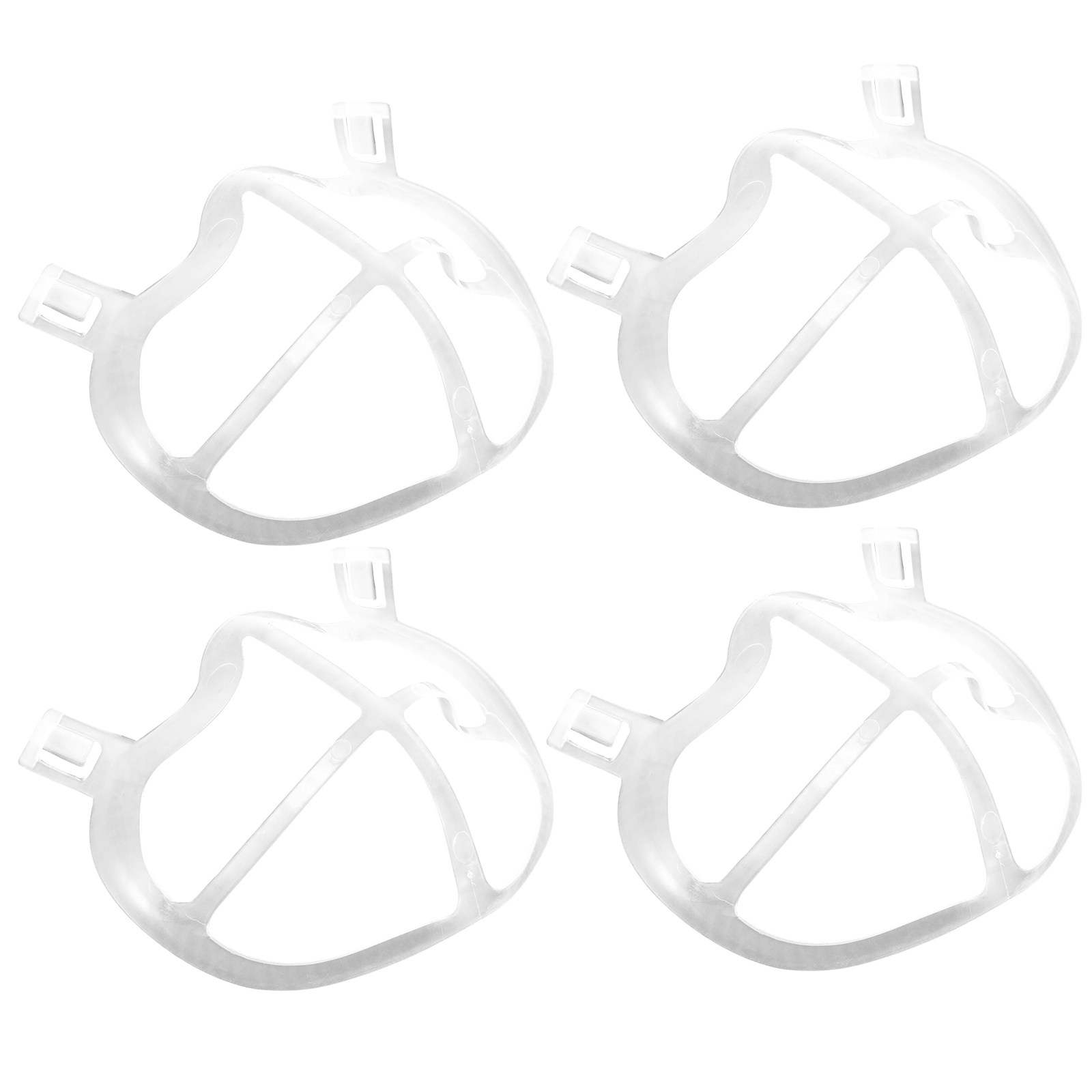 10Pcs Skin-Friendly Thin Silic - Silicone Mask Bracket recension och pris