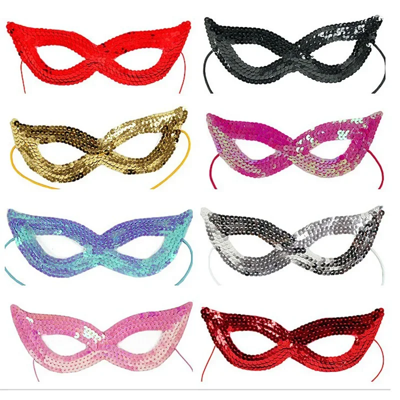 Women Girl Sequins Sexy Fox Ca - Respirator Half Face recension och pris
