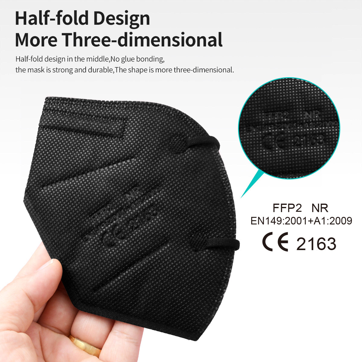 FFP2 Respirator Masks CE Appro - Kn95 Respirator Mask recension och pris
